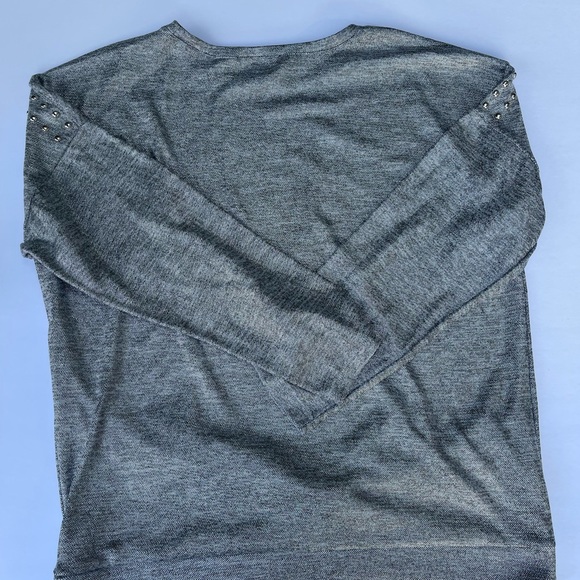 Silver Top with Stud Details - Picture 6 of 10